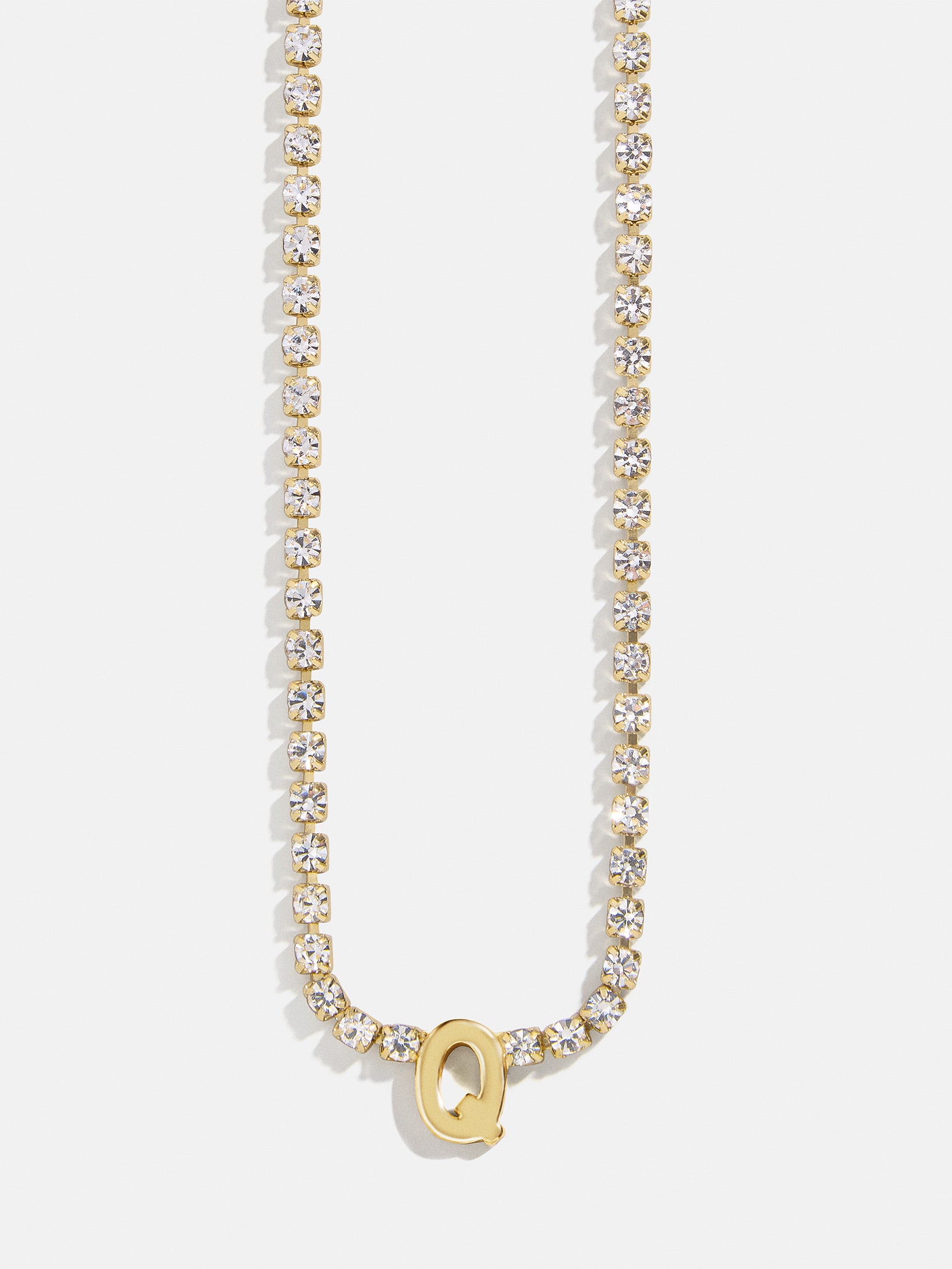 Ruth Initial Tennis Necklace - Gold/Pav?? - Image 20