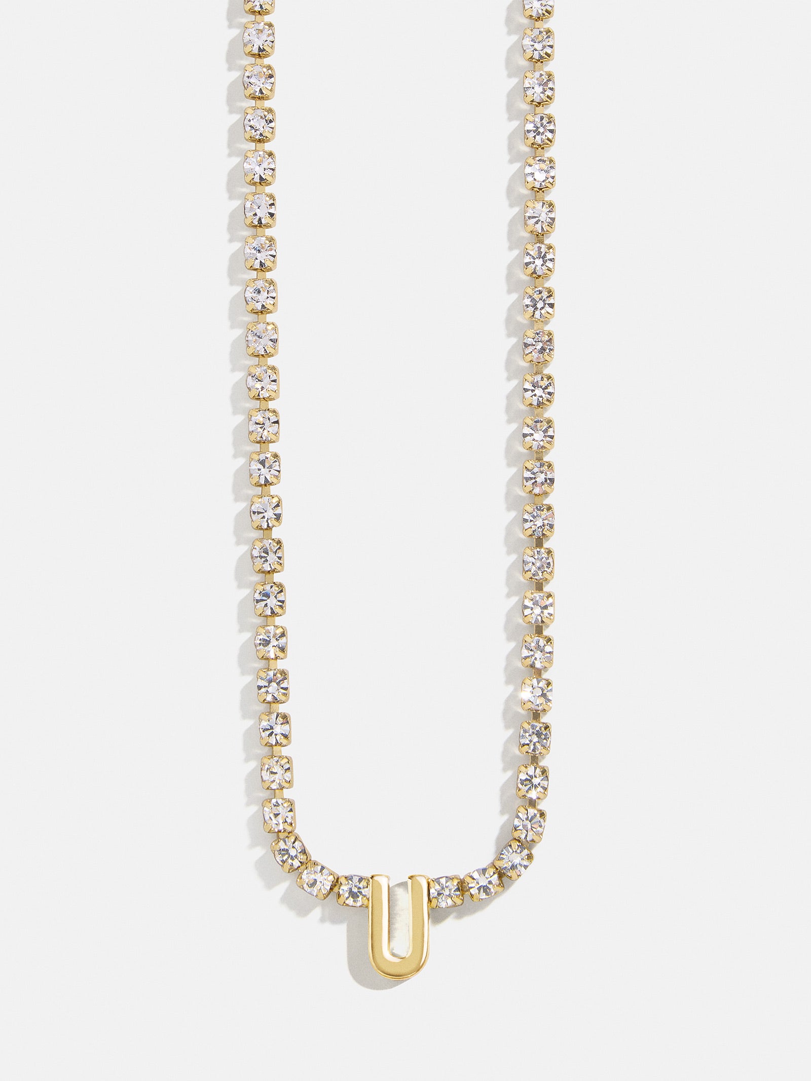 Ruth Initial Tennis Necklace - Gold/Pav?? - Image 24