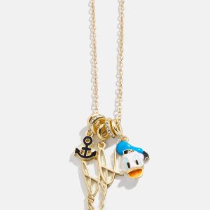Disney Donald Duck Cluster Charm Necklace - Donald Duck