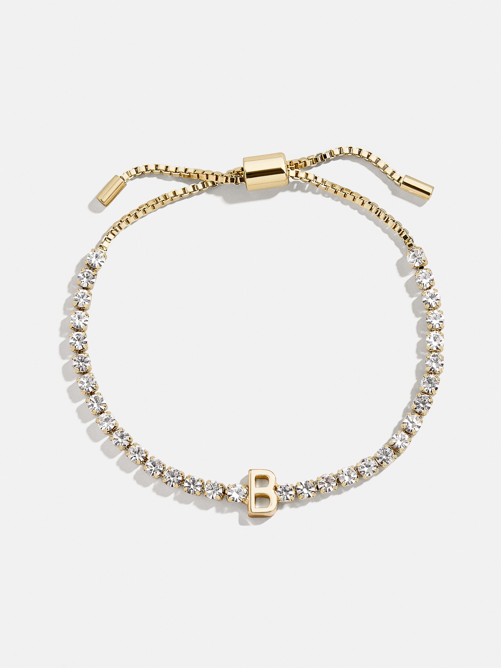 Lyanna Initial Tennis Bracelet - Gold/Pav?? - Image 5