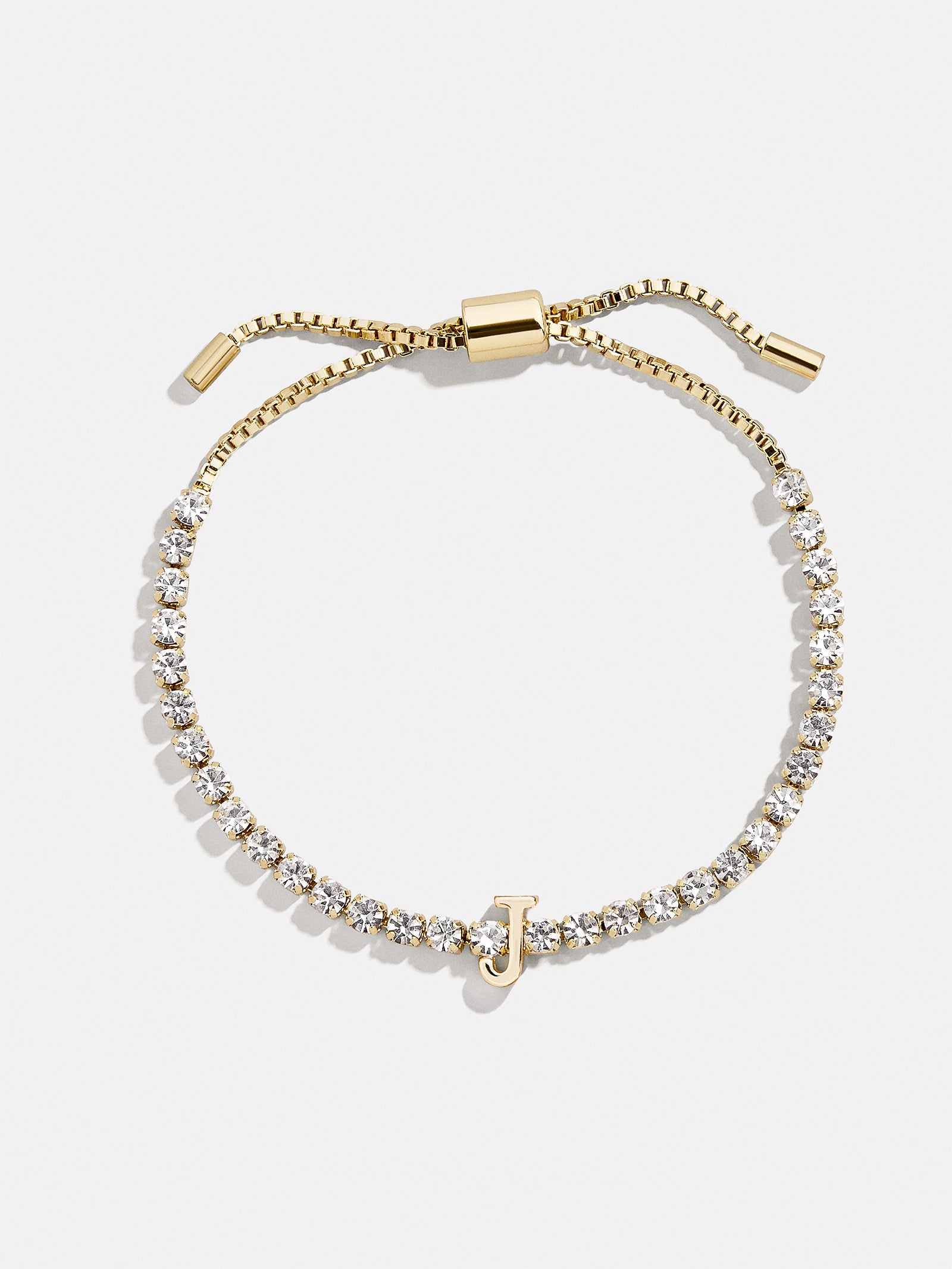 Lyanna Initial Tennis Bracelet - Gold/Pav?? - Image 13