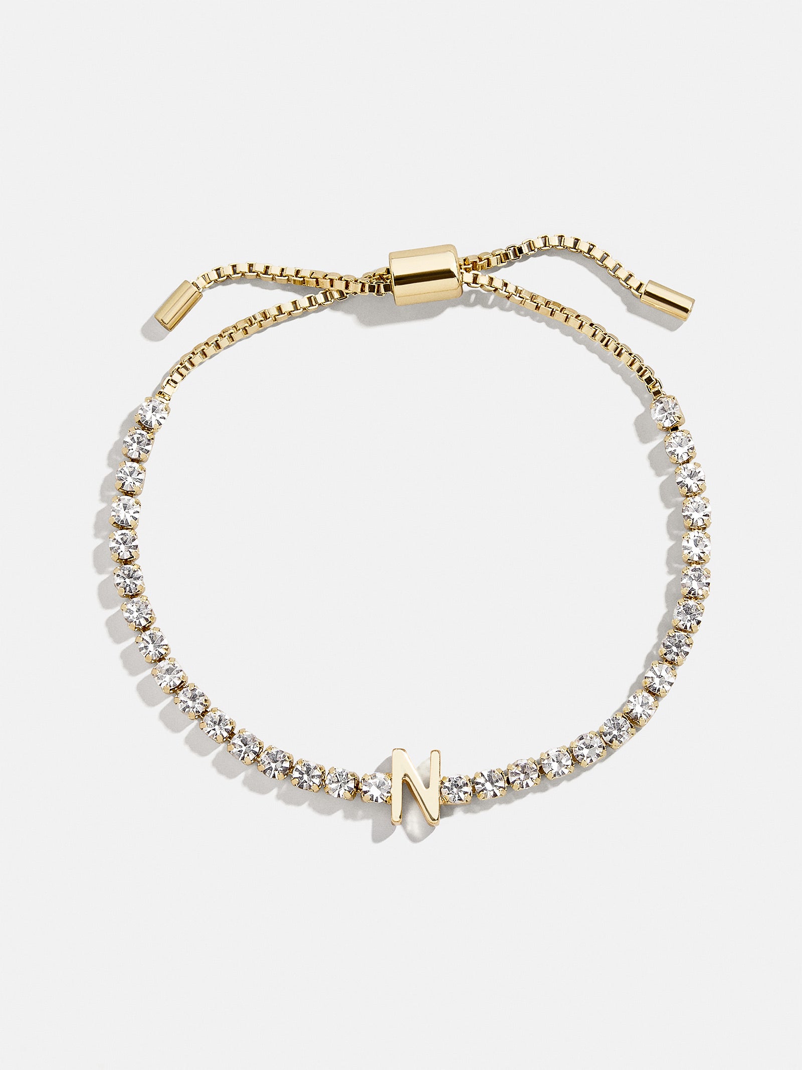 Lyanna Initial Tennis Bracelet - Gold/Pav?? - Image 17