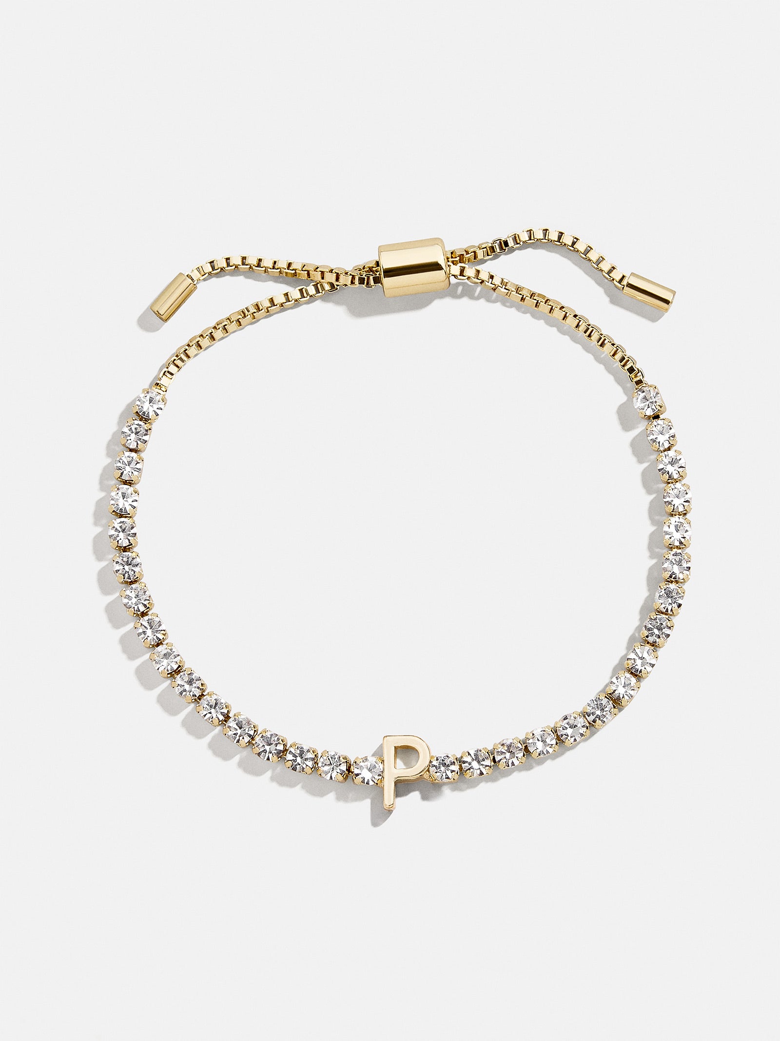 Lyanna Initial Tennis Bracelet - Gold/Pav?? - Image 19