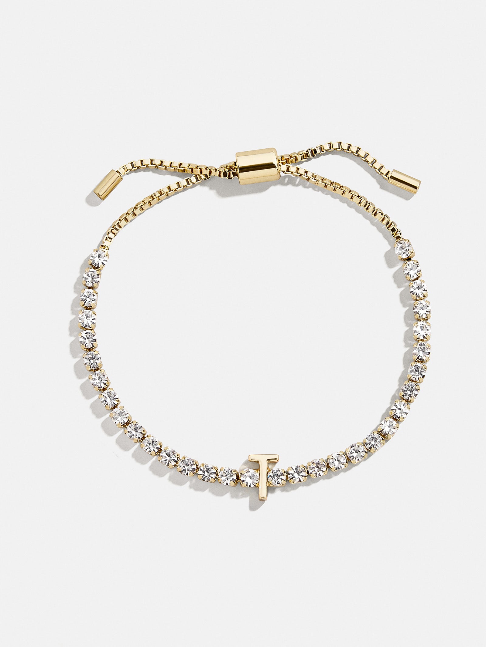 Lyanna Initial Tennis Bracelet - Gold/Pav?? - Image 23