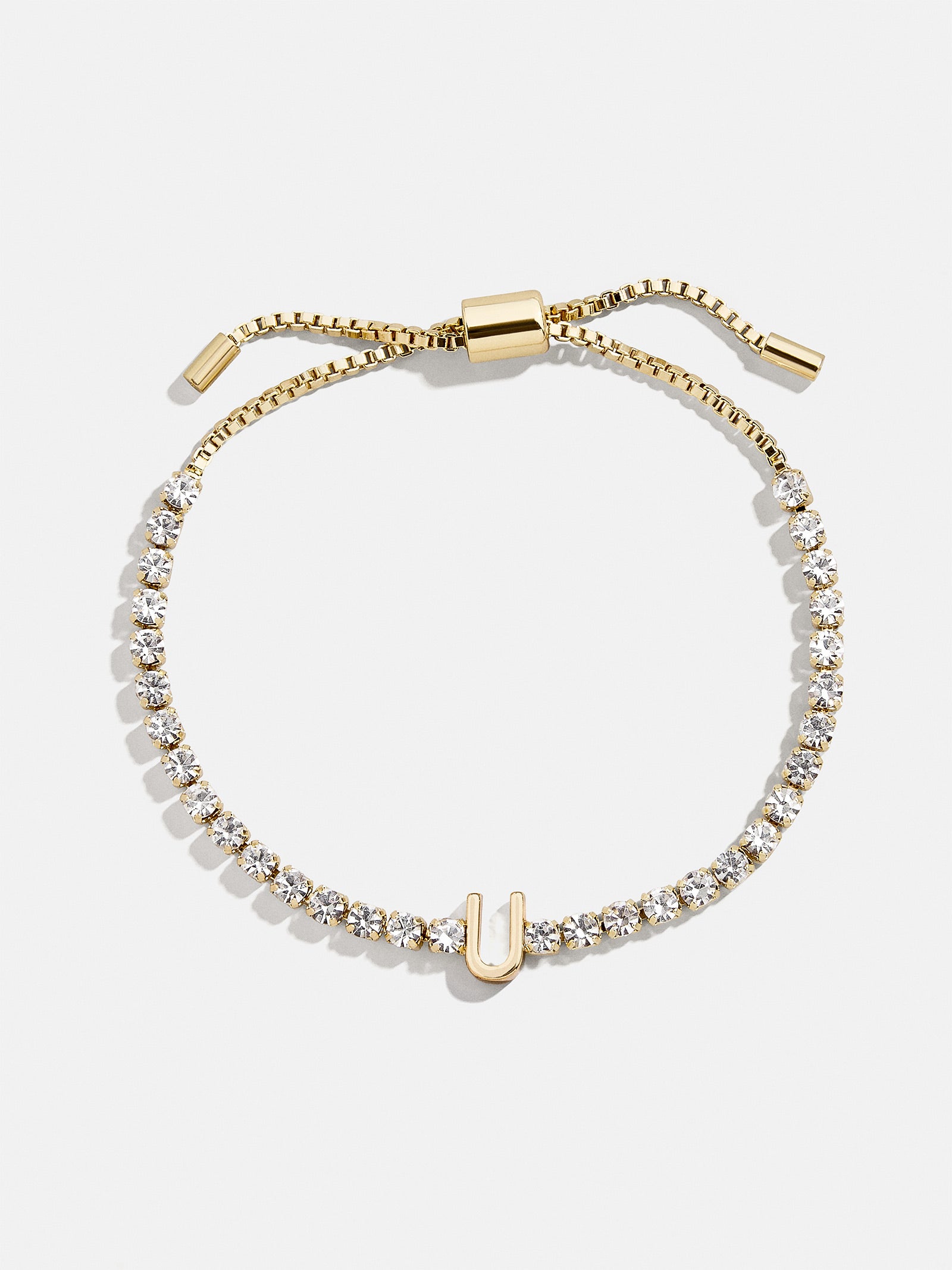 Lyanna Initial Tennis Bracelet - Gold/Pav?? - Image 24