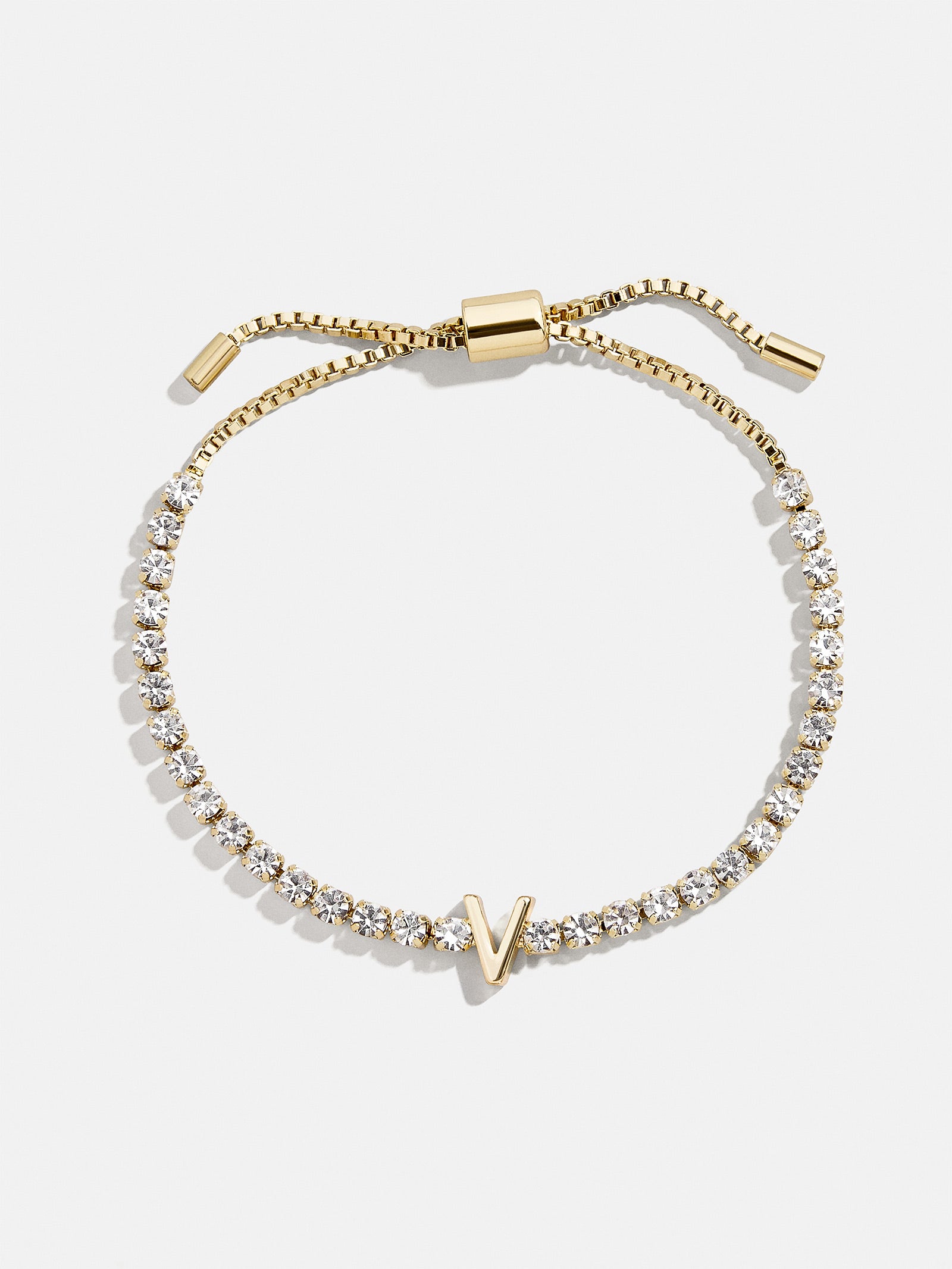 Lyanna Initial Tennis Bracelet - Gold/Pav?? - Image 25