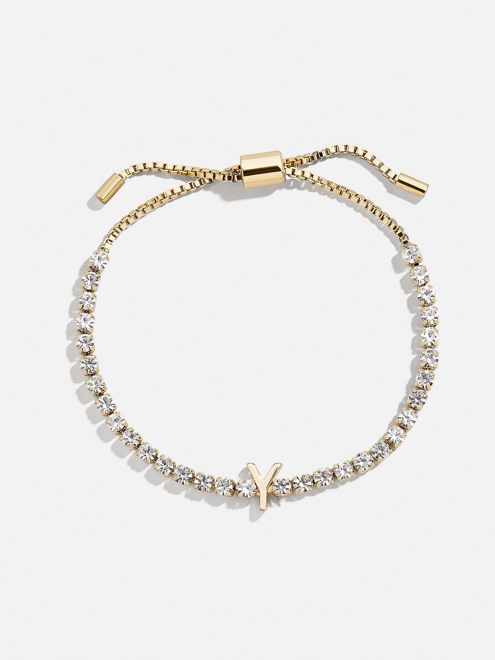 Lyanna Initial Tennis Bracelet - Gold/Pav?? - Image 28