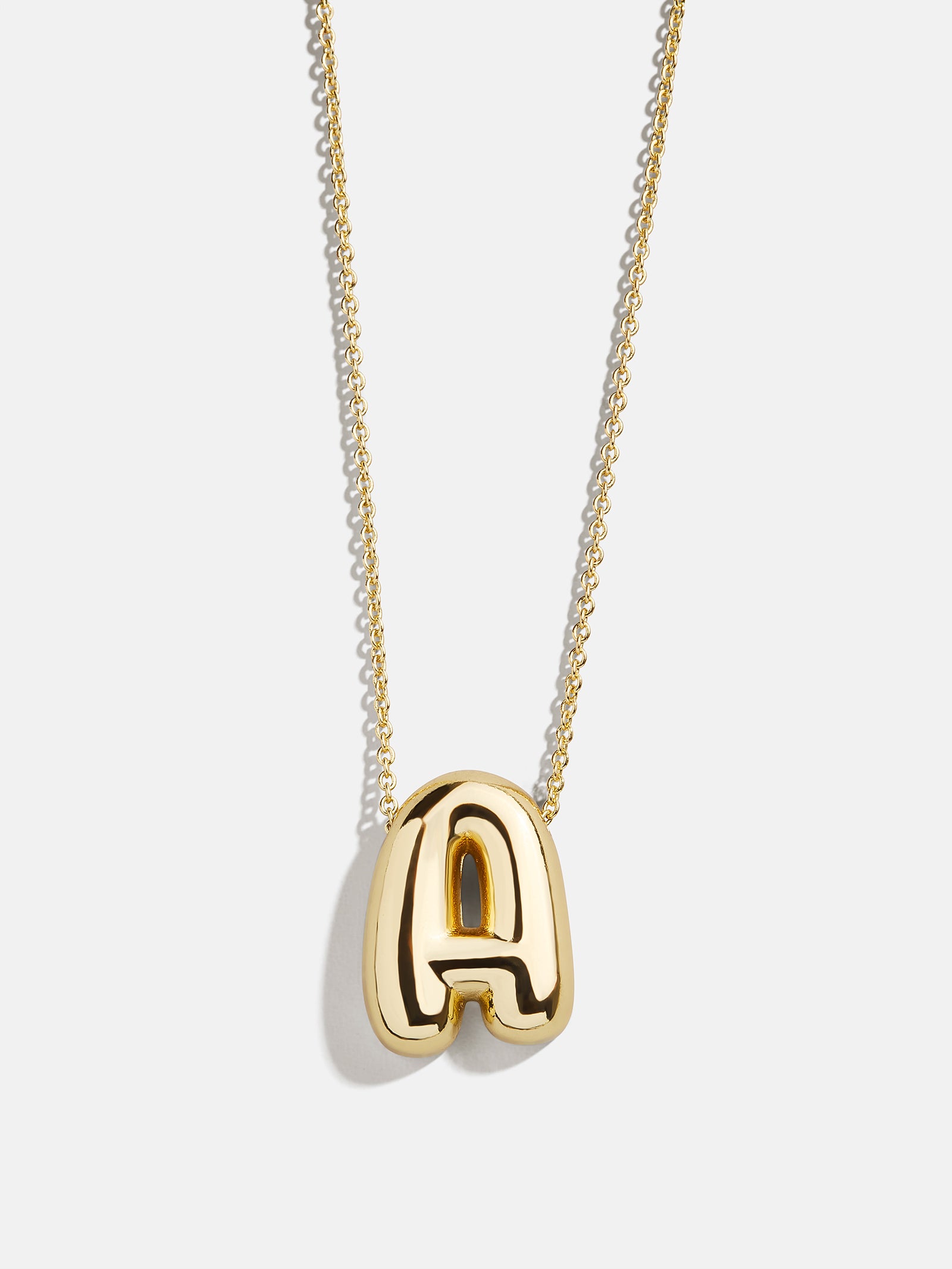 Kids' Bubble Initial Necklace - Gold - Image 3