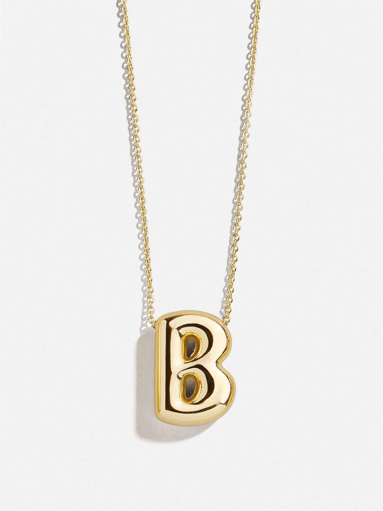 Kids' Bubble Initial Necklace - Gold - Image 4