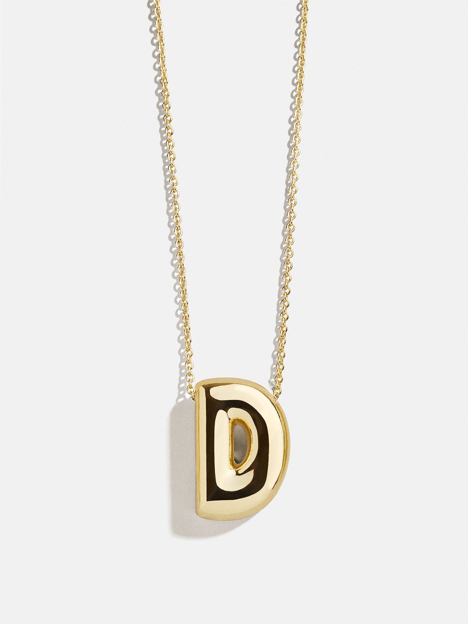 Kids' Bubble Initial Necklace - Gold - Image 6