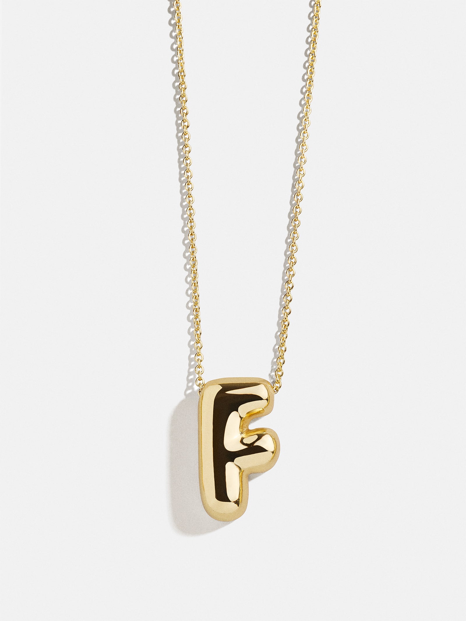 Kids' Bubble Initial Necklace - Gold - Image 8