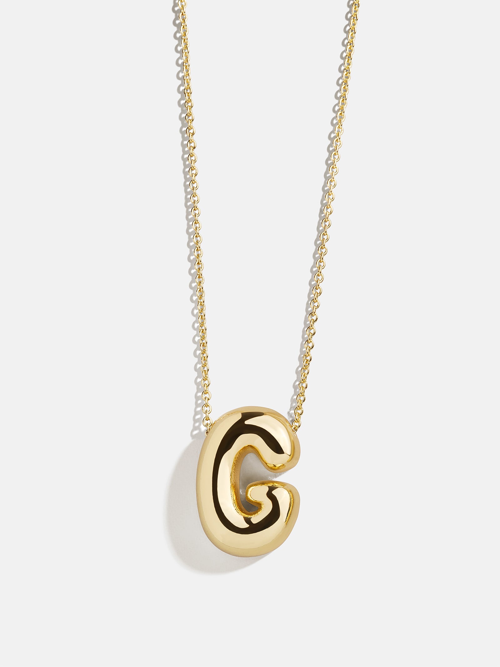 Kids' Bubble Initial Necklace - Gold - Image 9