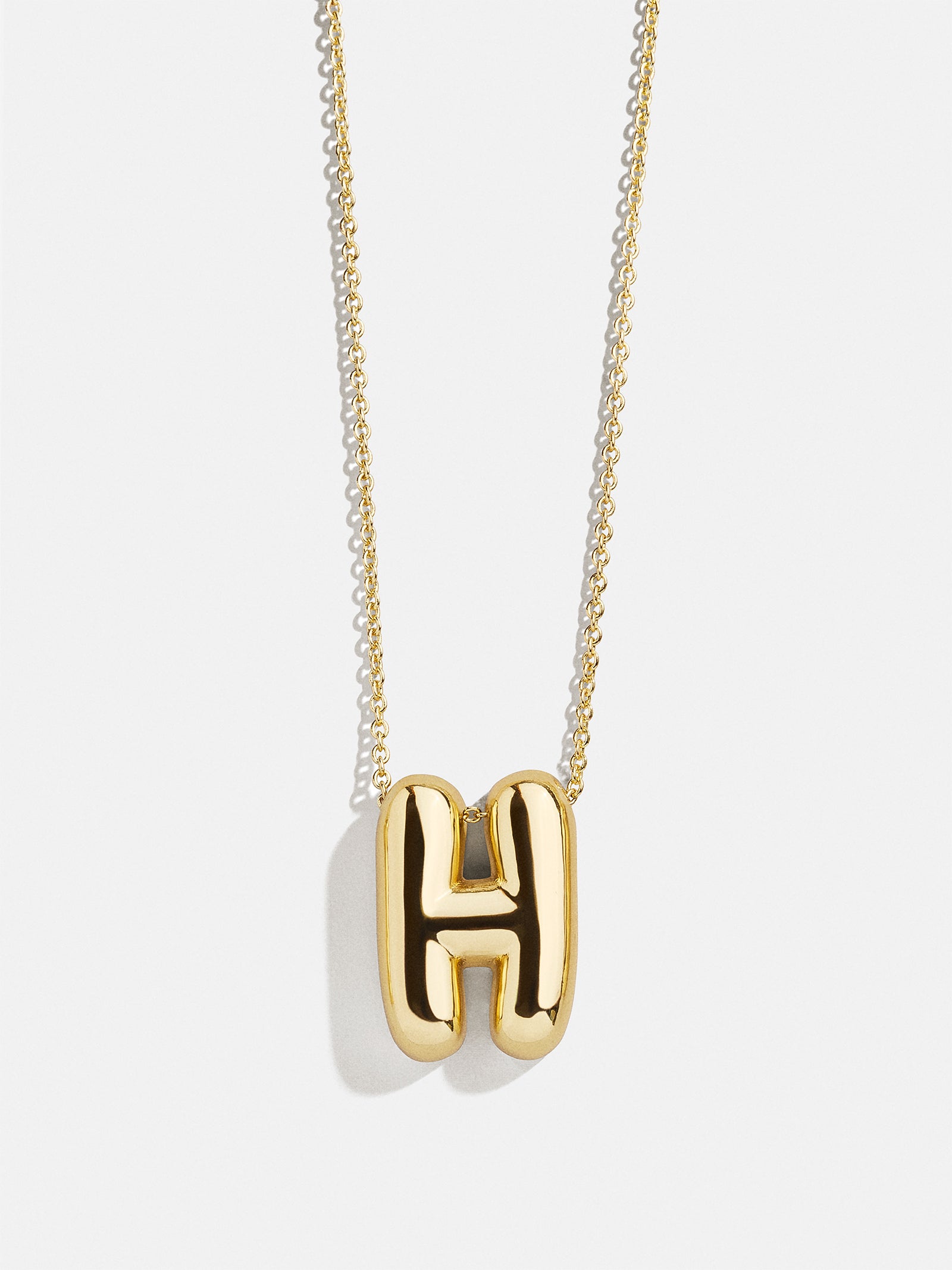 Kids' Bubble Initial Necklace - Gold - Image 10