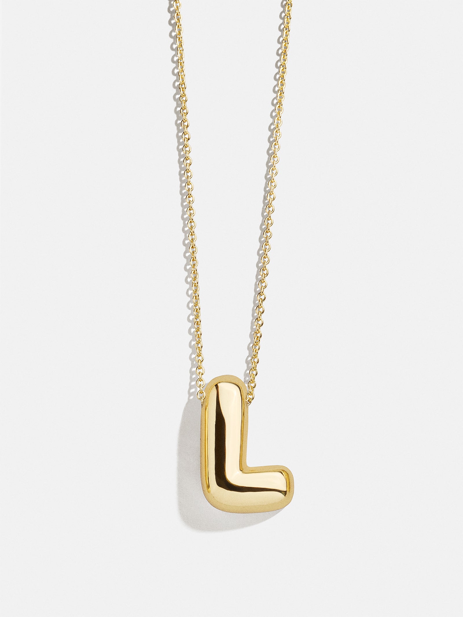 Kids' Bubble Initial Necklace - Gold - Image 14