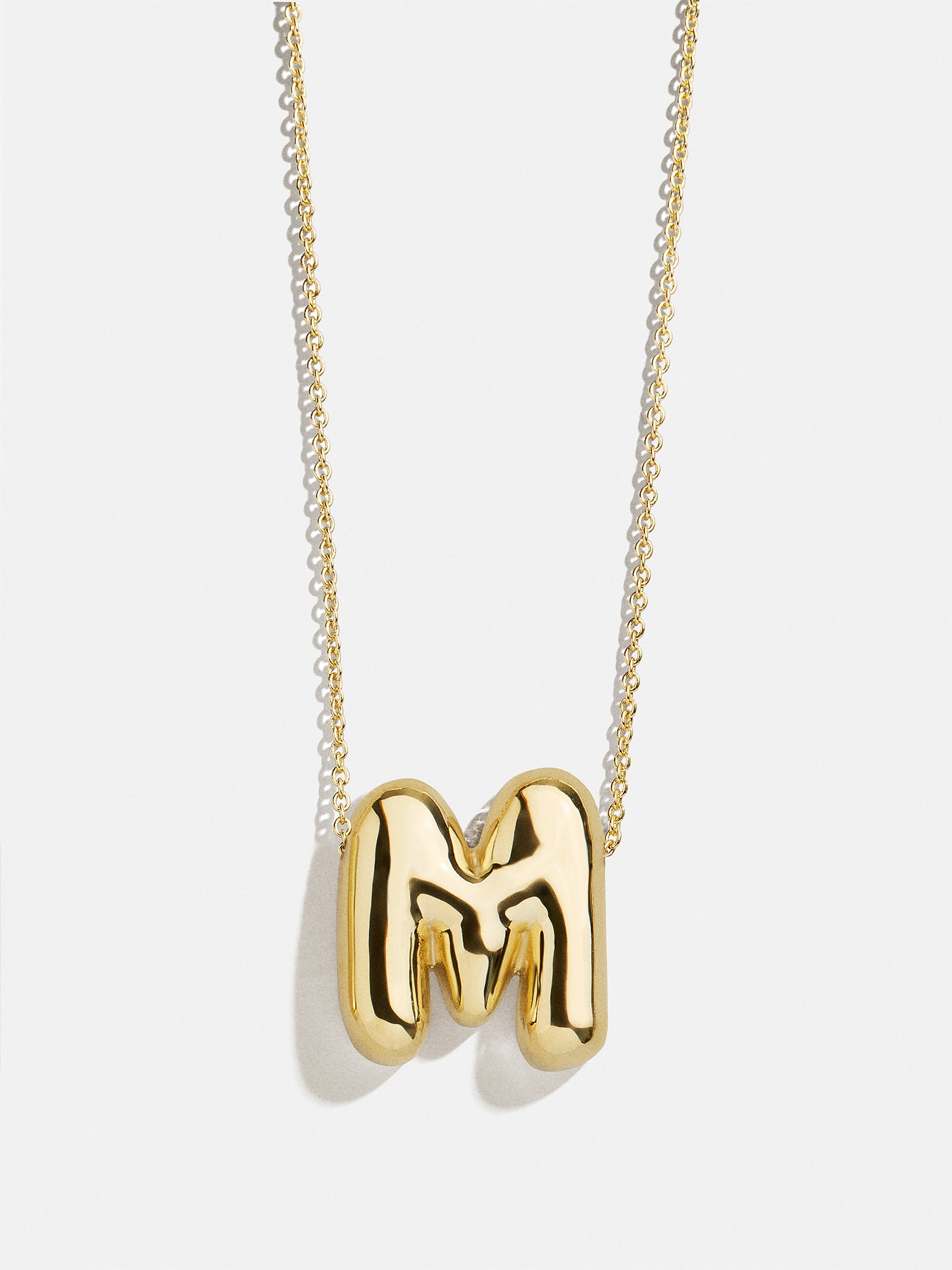 Kids' Bubble Initial Necklace - Gold - Image 15
