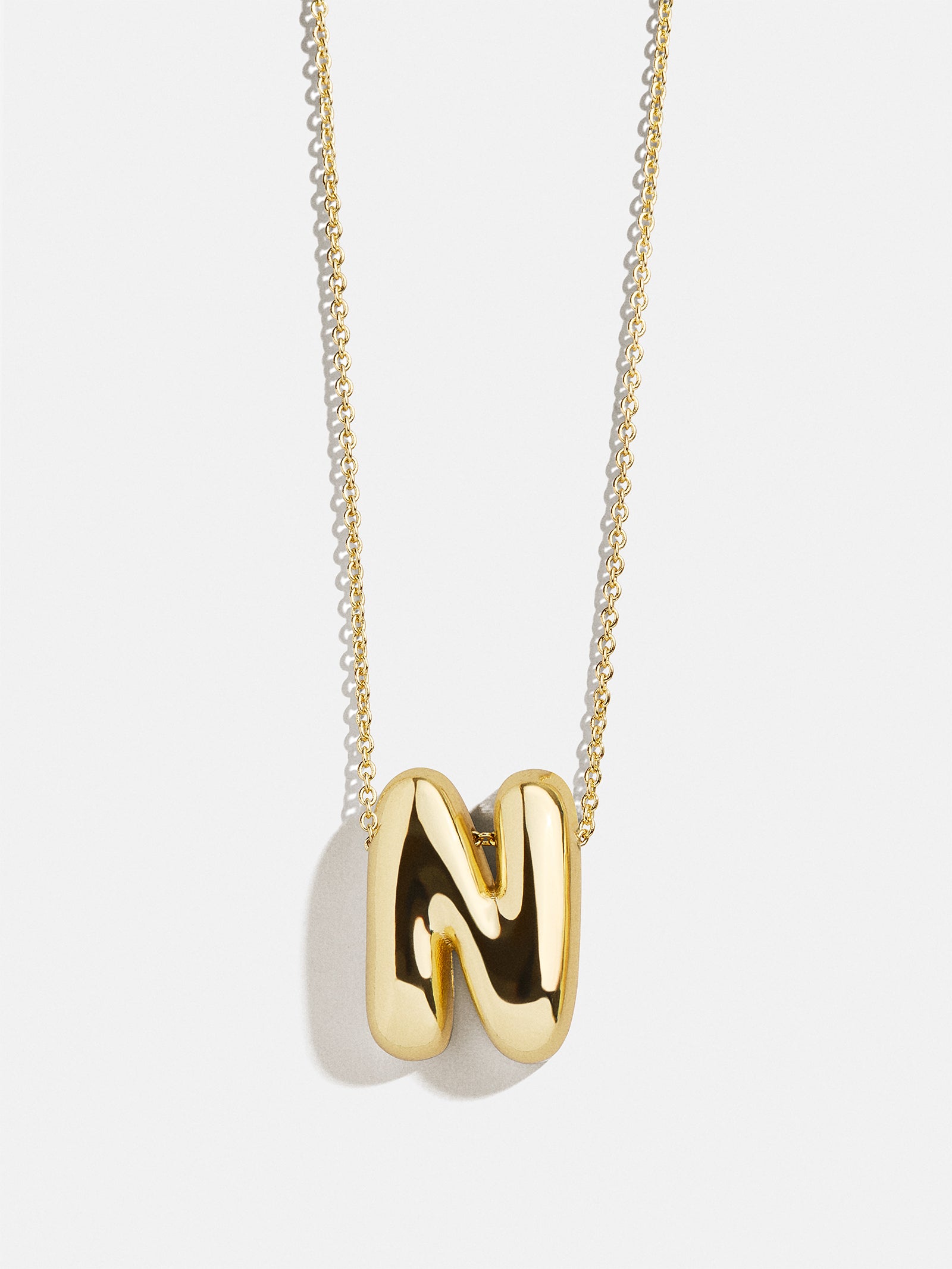 Kids' Bubble Initial Necklace - Gold - Image 16