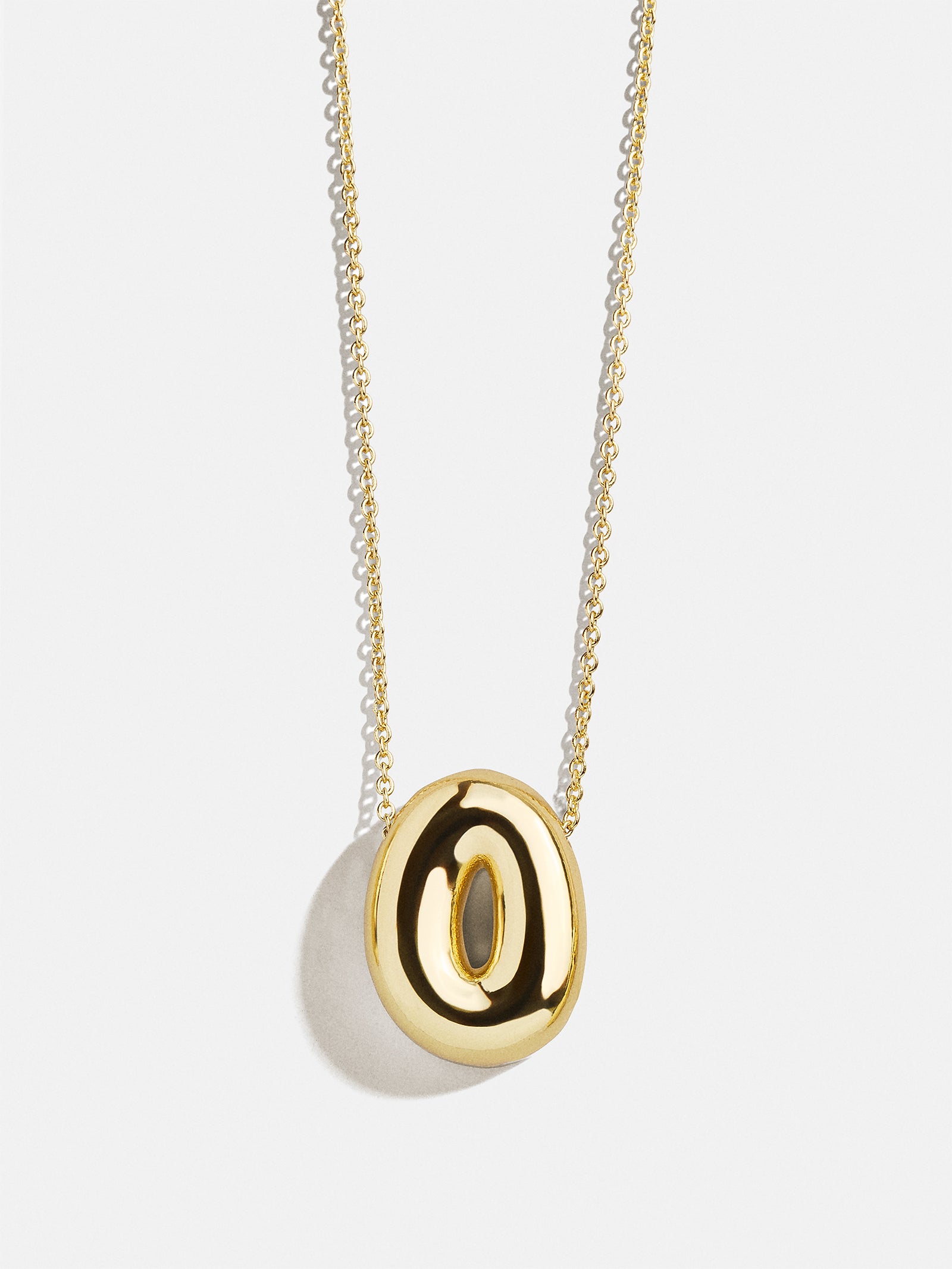 Kids' Bubble Initial Necklace - Gold - Image 17