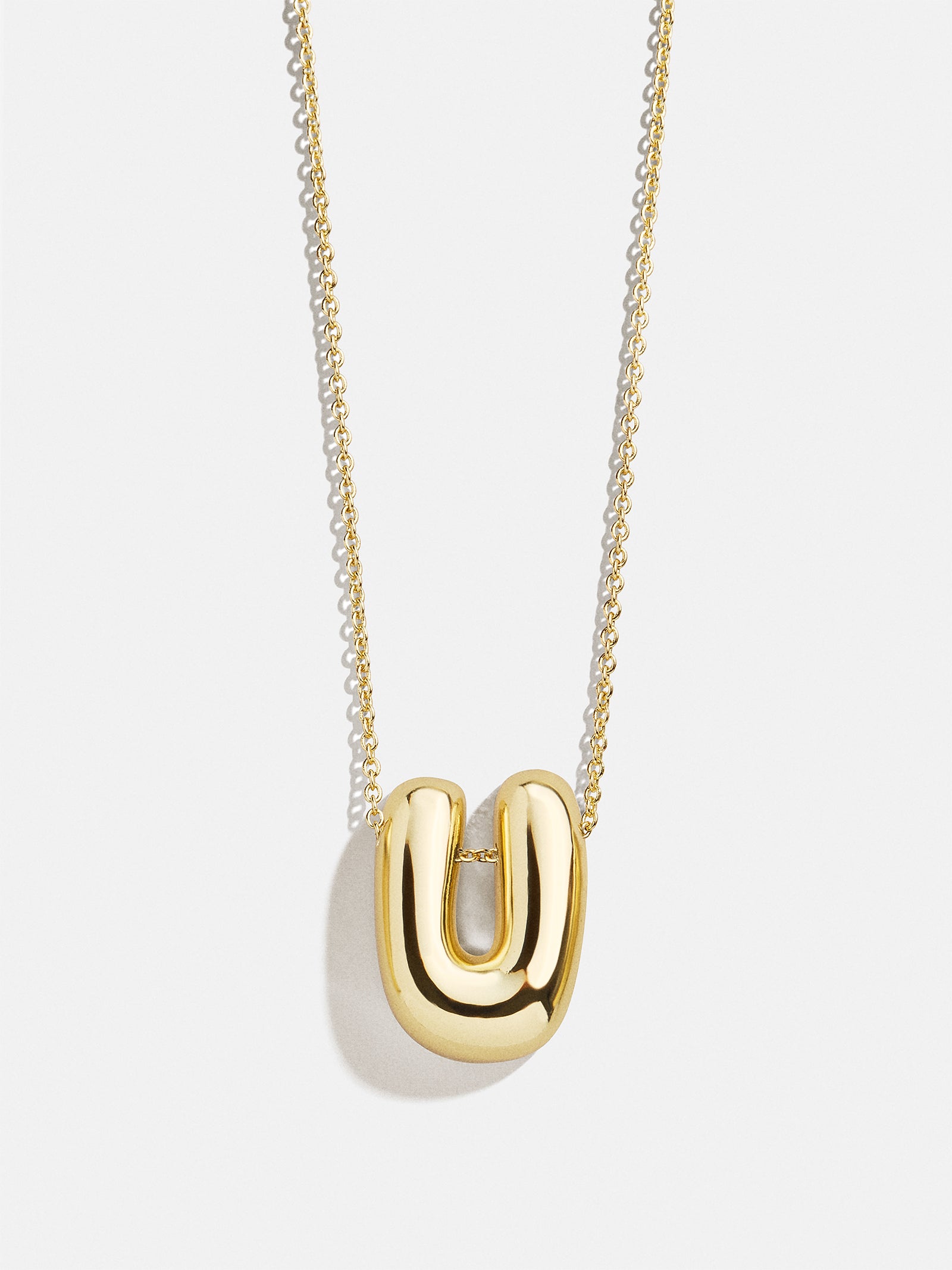 Kids' Bubble Initial Necklace - Gold - Image 23