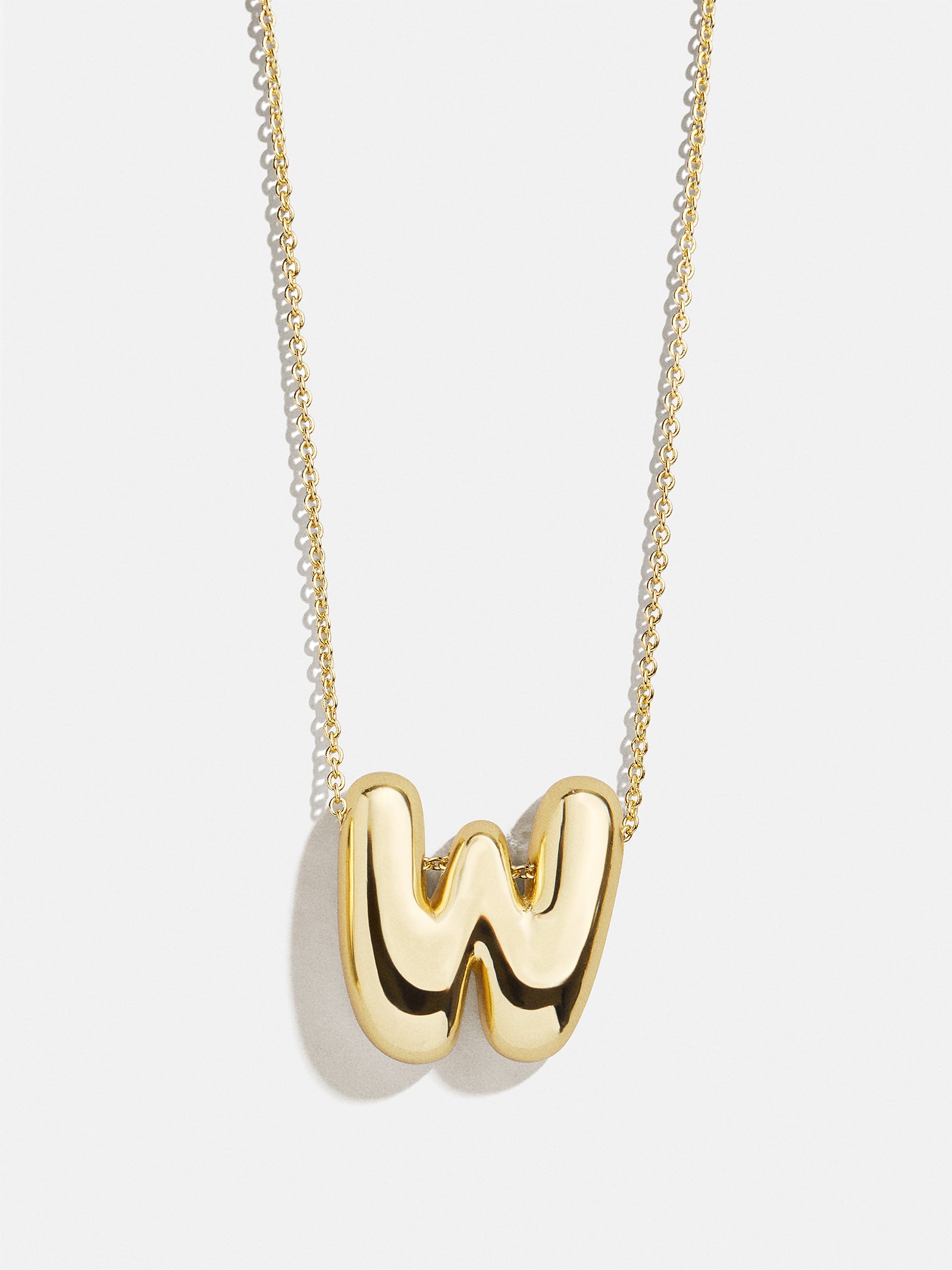 Kids' Bubble Initial Necklace - Gold - Image 25