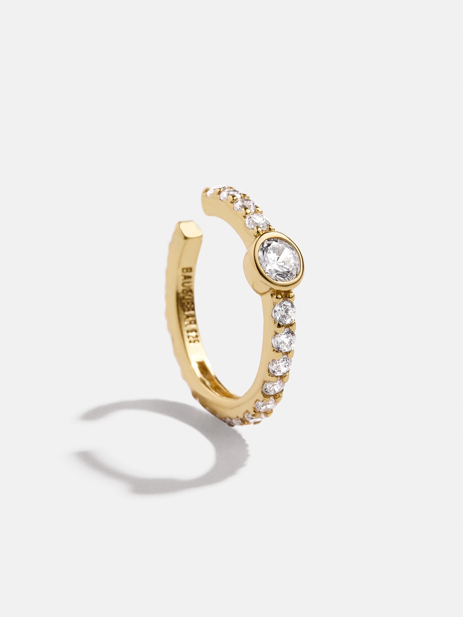 Dani 18K Gold Ear Cuff - Gold/Pav??