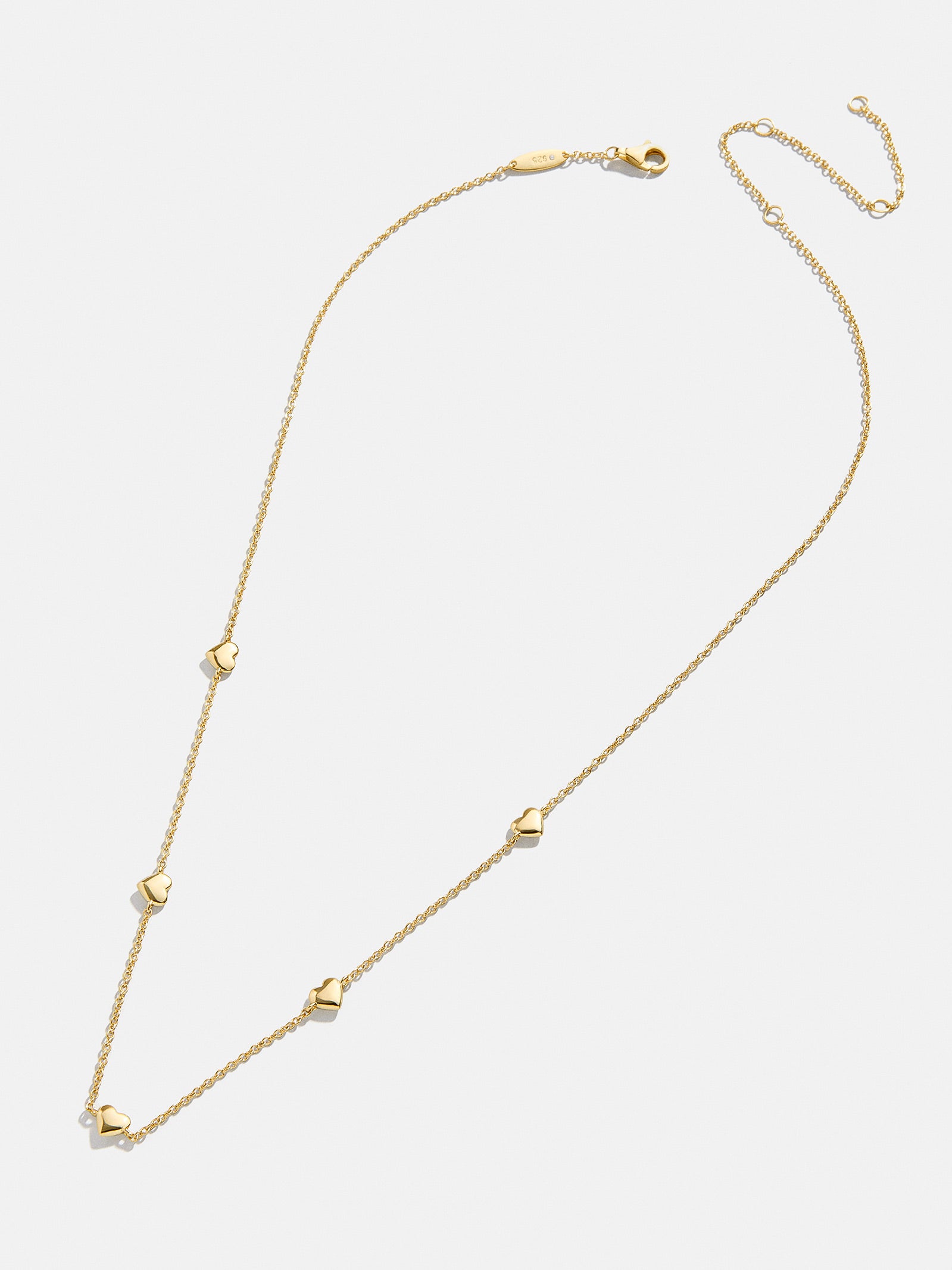 18K Gold Heart Necklace - Heart - Image 3