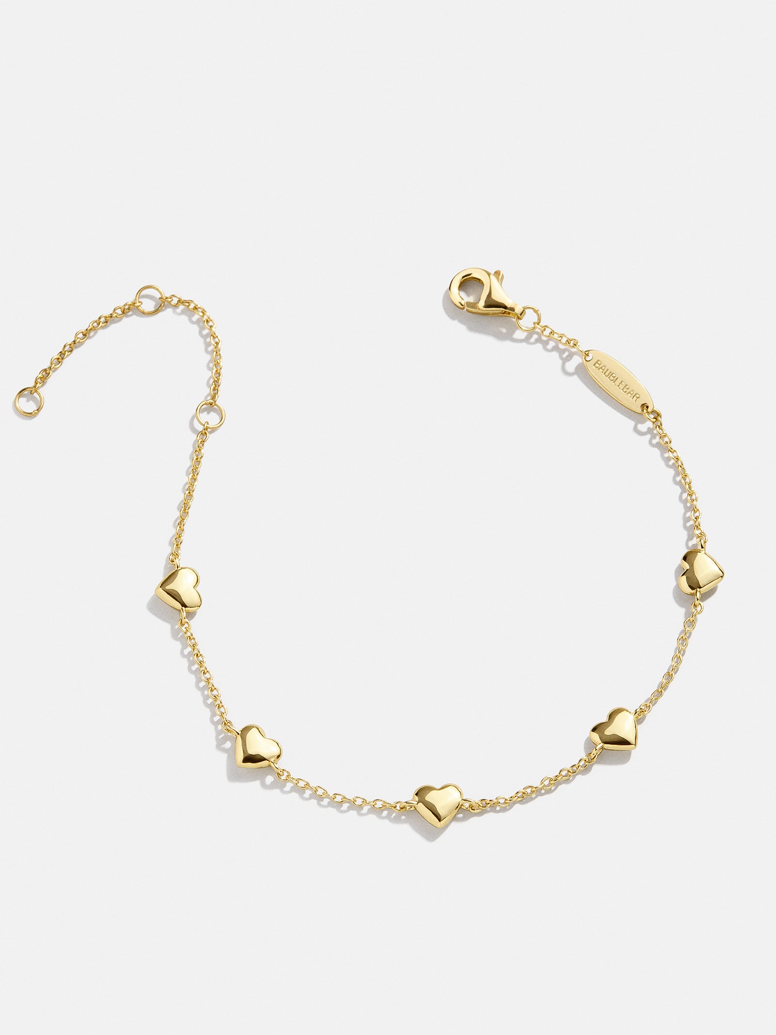 18K Gold Heart Bracelet - Heart - Image 3