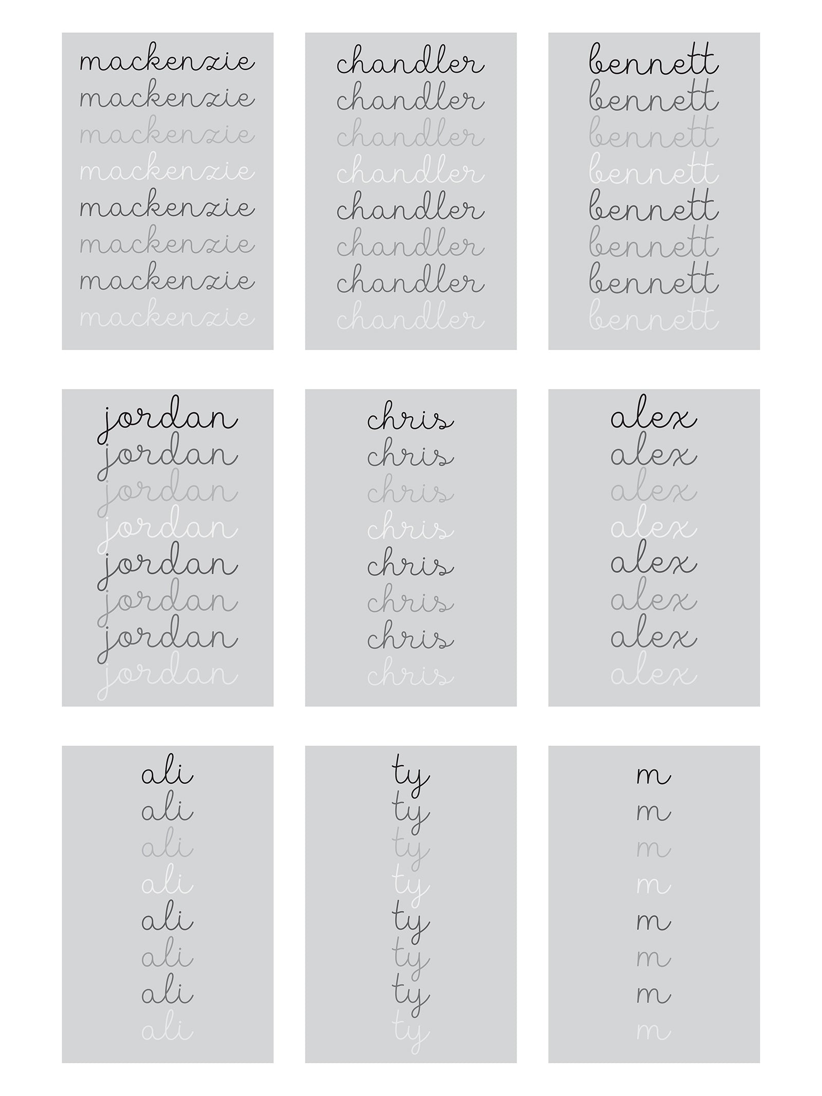 Script Ombre Name Custom Blanket - Beige/Brown - Image 8