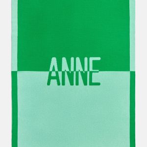 Spell It Out Custom Blanket - Bright Blue/Bright Green