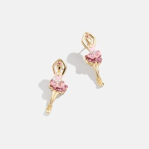 Kids' Ballerina Earrings - Pink