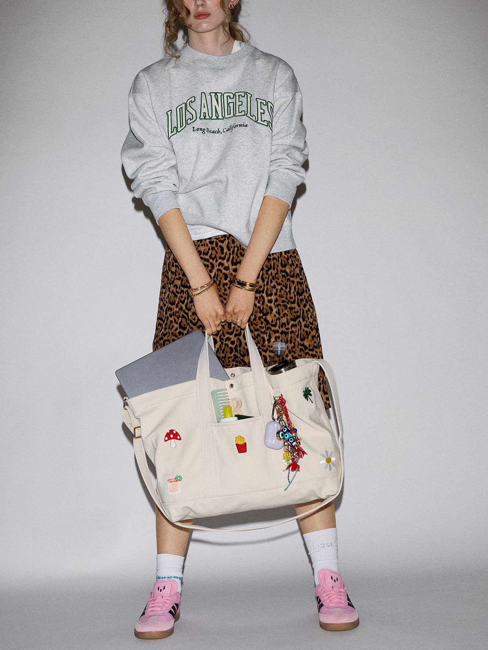 Large Custom Icon Tote - Large - Image 4