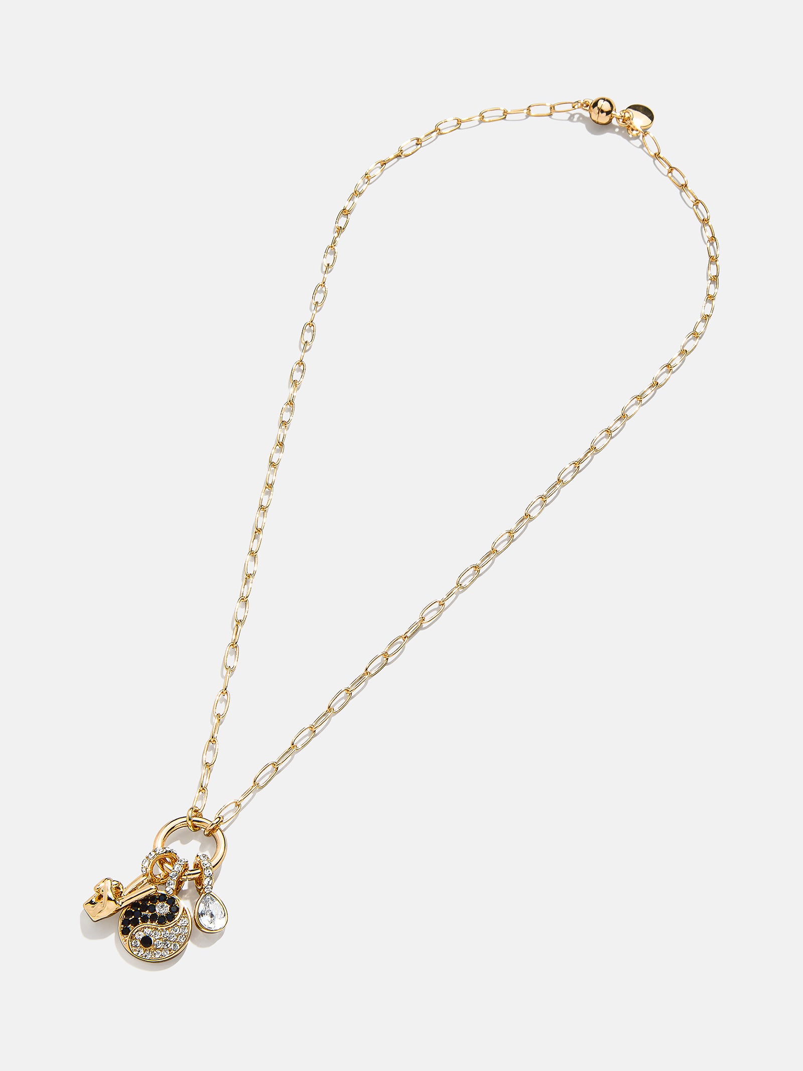 Kids' Opposites Attract Charm Necklace - Yin Yang - Image 3