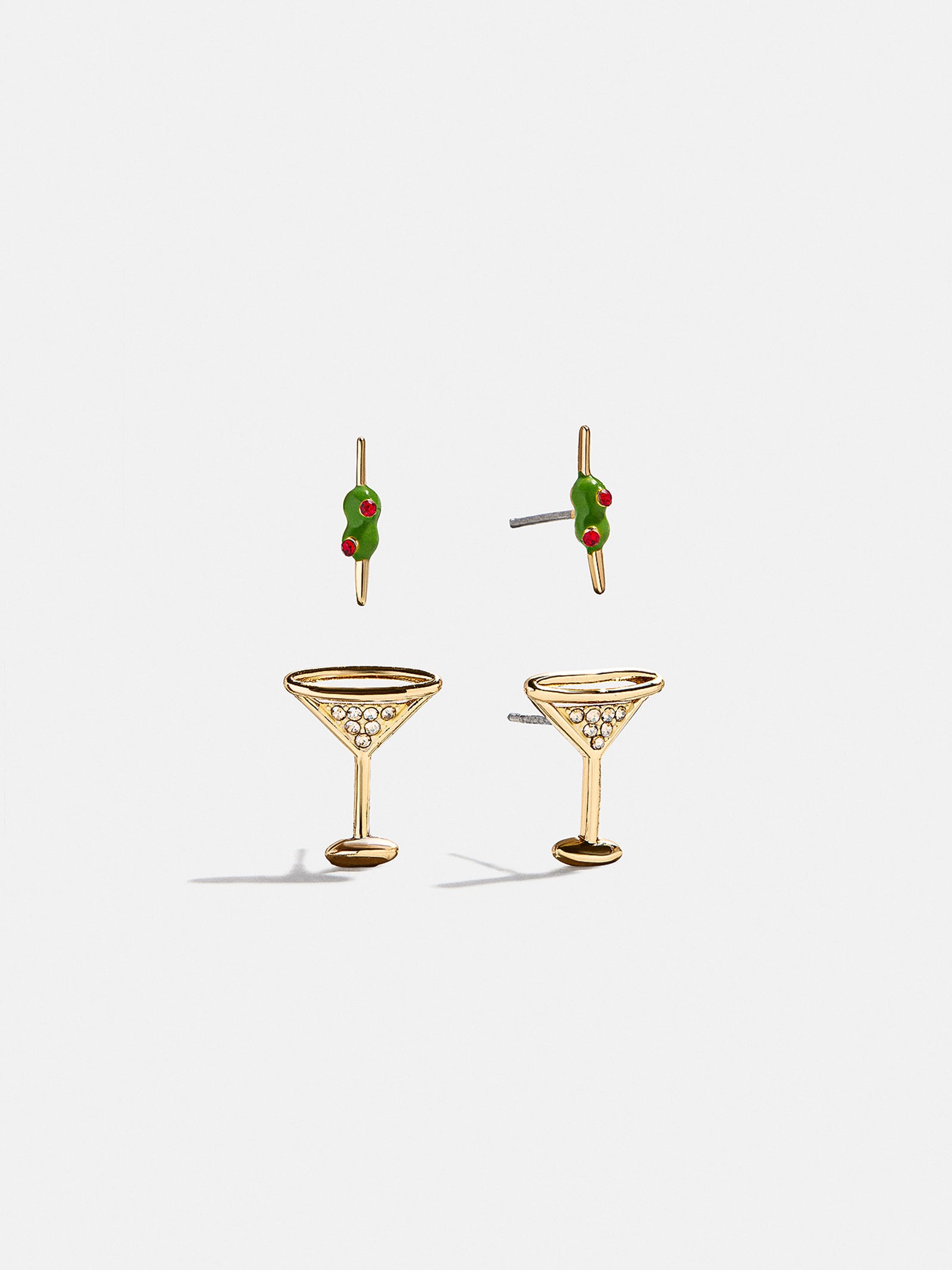 Pimento Memento Martini Earring Set - Martini