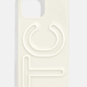 Fine Line Custom iPhone Case - White