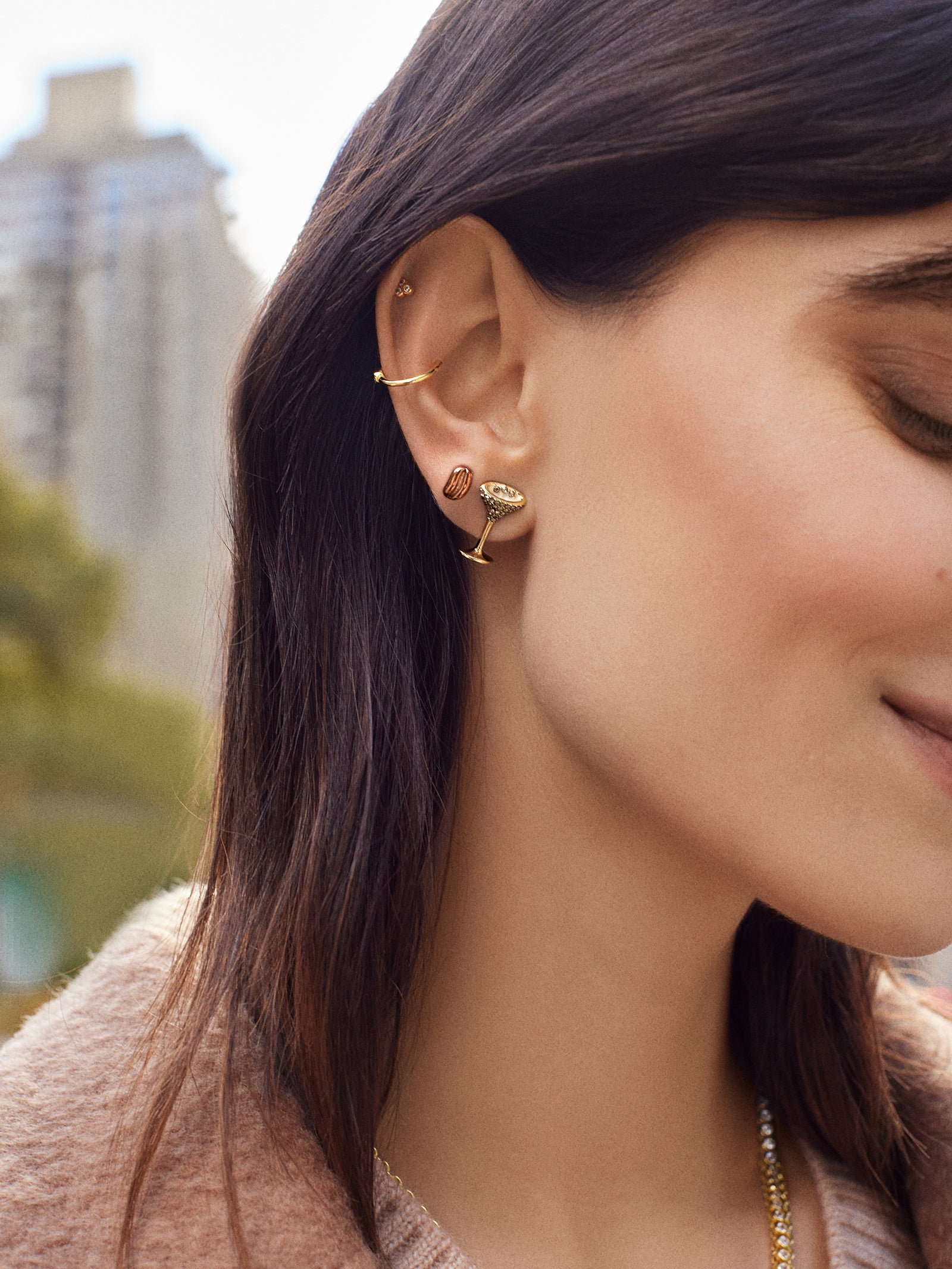 Espresso Yourself Earring Set - Espresso Martini Earring Set - Image 2