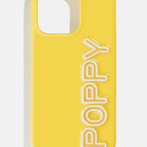 Fine Line Custom iPhone Case - Yellow/White