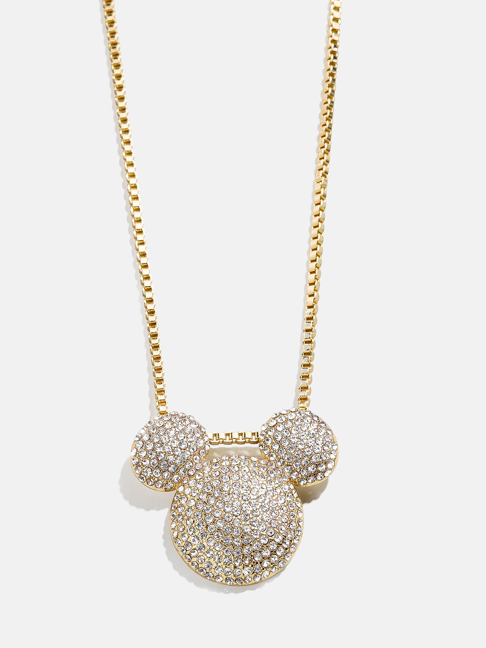 Disney Mickey Mouse Pav?? Bubble Necklace - Gold/Pav?? - Image 3