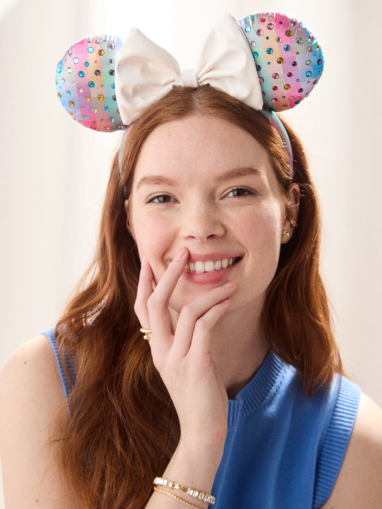 Disney Minnie Pastel Rainbow Ears - Minnie Mouse Pastel Rainbow Ears - Image 2