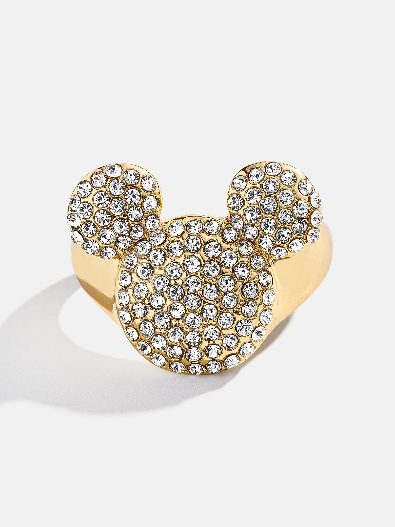 Disney Mickey Mouse Pav?? Bubble Ring - Gold/Pav??