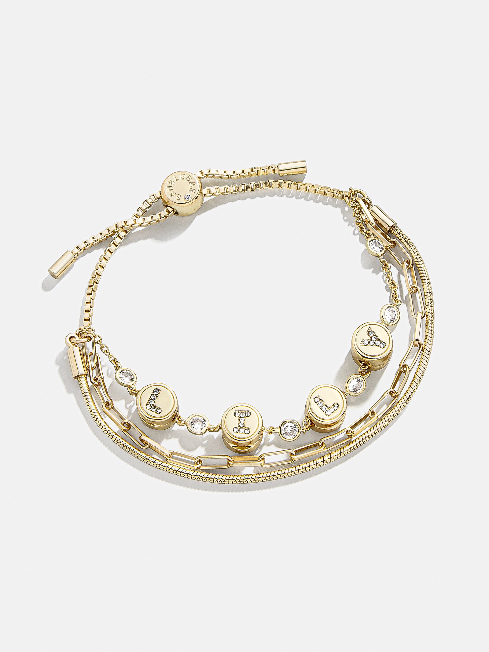 Click & Go Custom Bracelet - Gold/Pav?? - Image 3