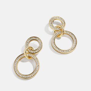 Maddie Statement Earrings - Gold/Pav??