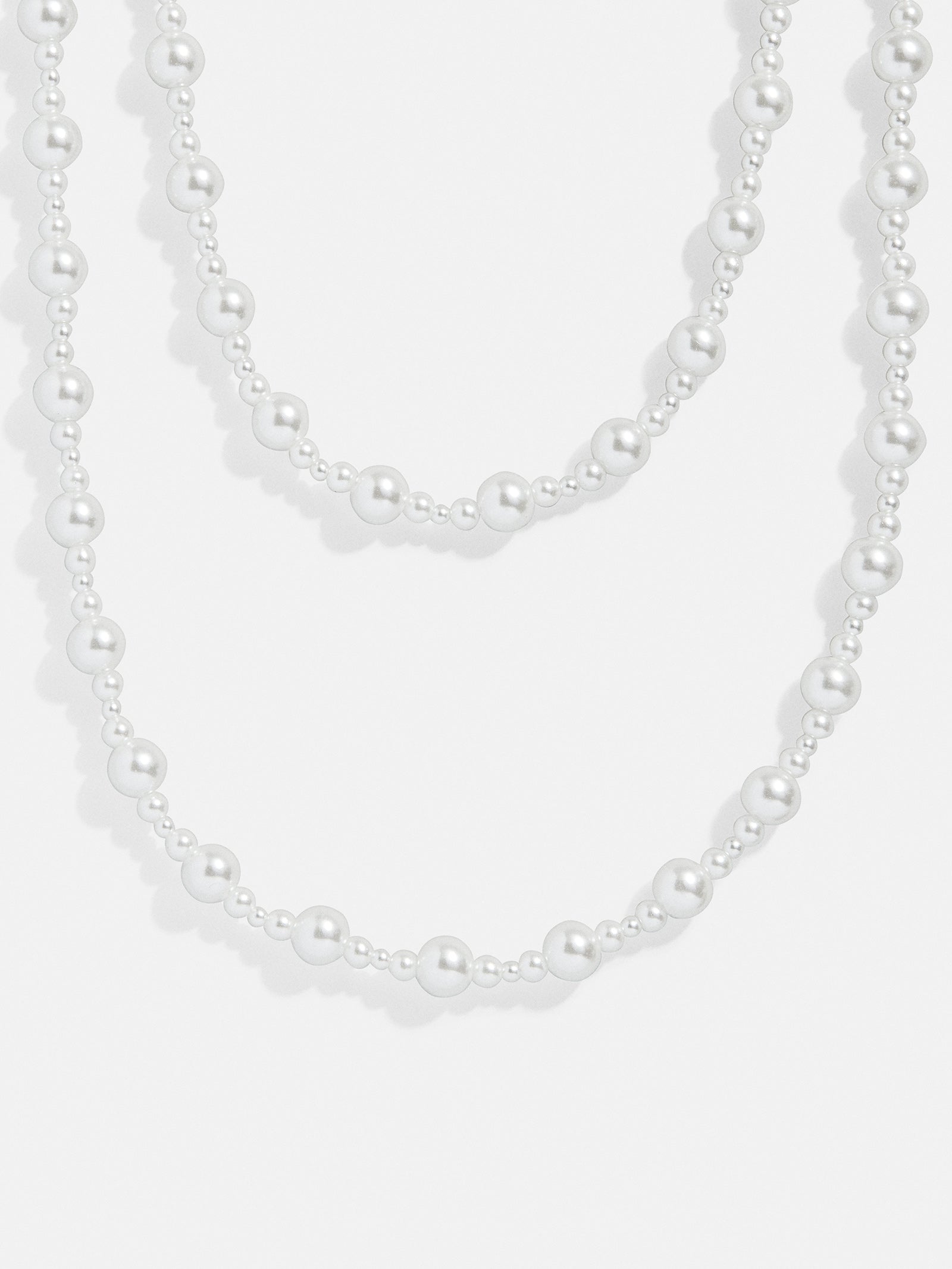 Charlotte Necklace - Pearl Strand
