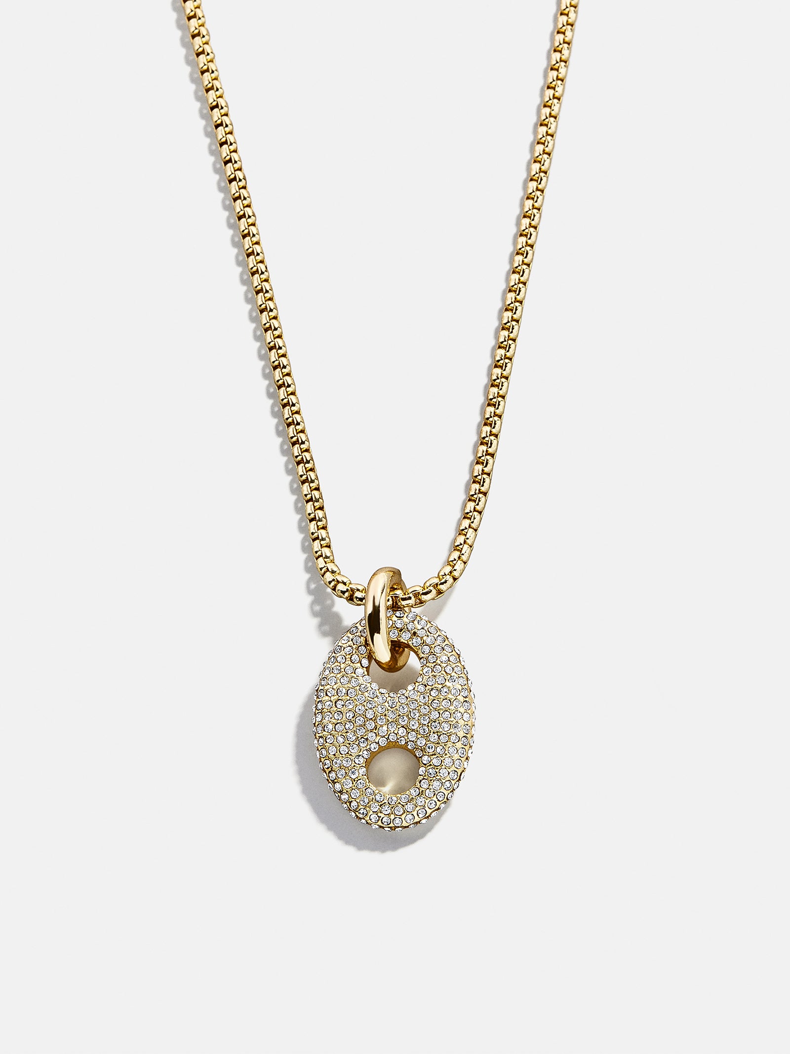 Thalia Reversible Pendant Necklace - Gold/Pav??