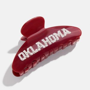 University of Oklahoma Crimson Hair Clip - University of Oklahoma