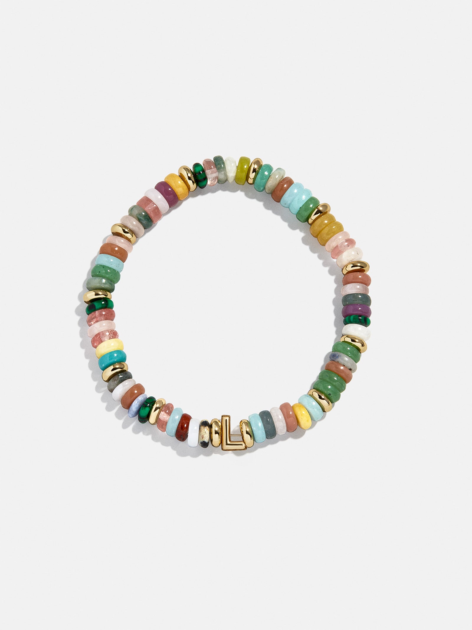 Amaris Semi-Precious Initial Bracelet - Letter - Image 14