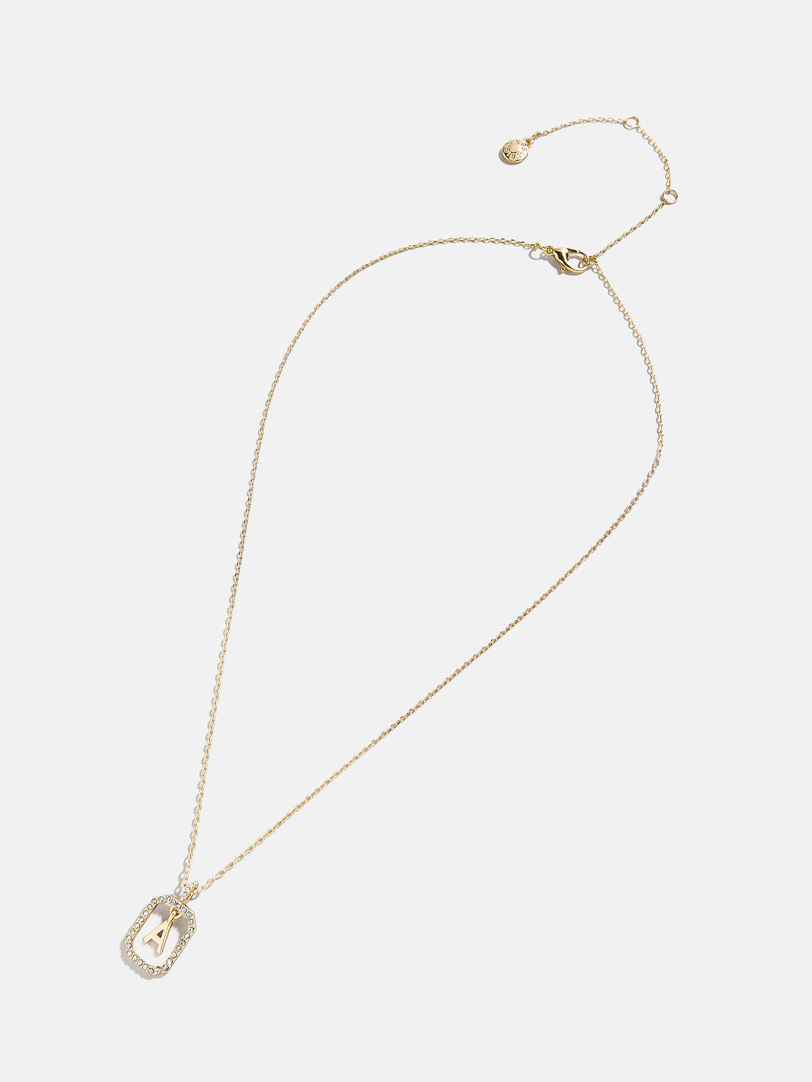 Alicia Initial Necklace - Gold/Pav?? - Image 26