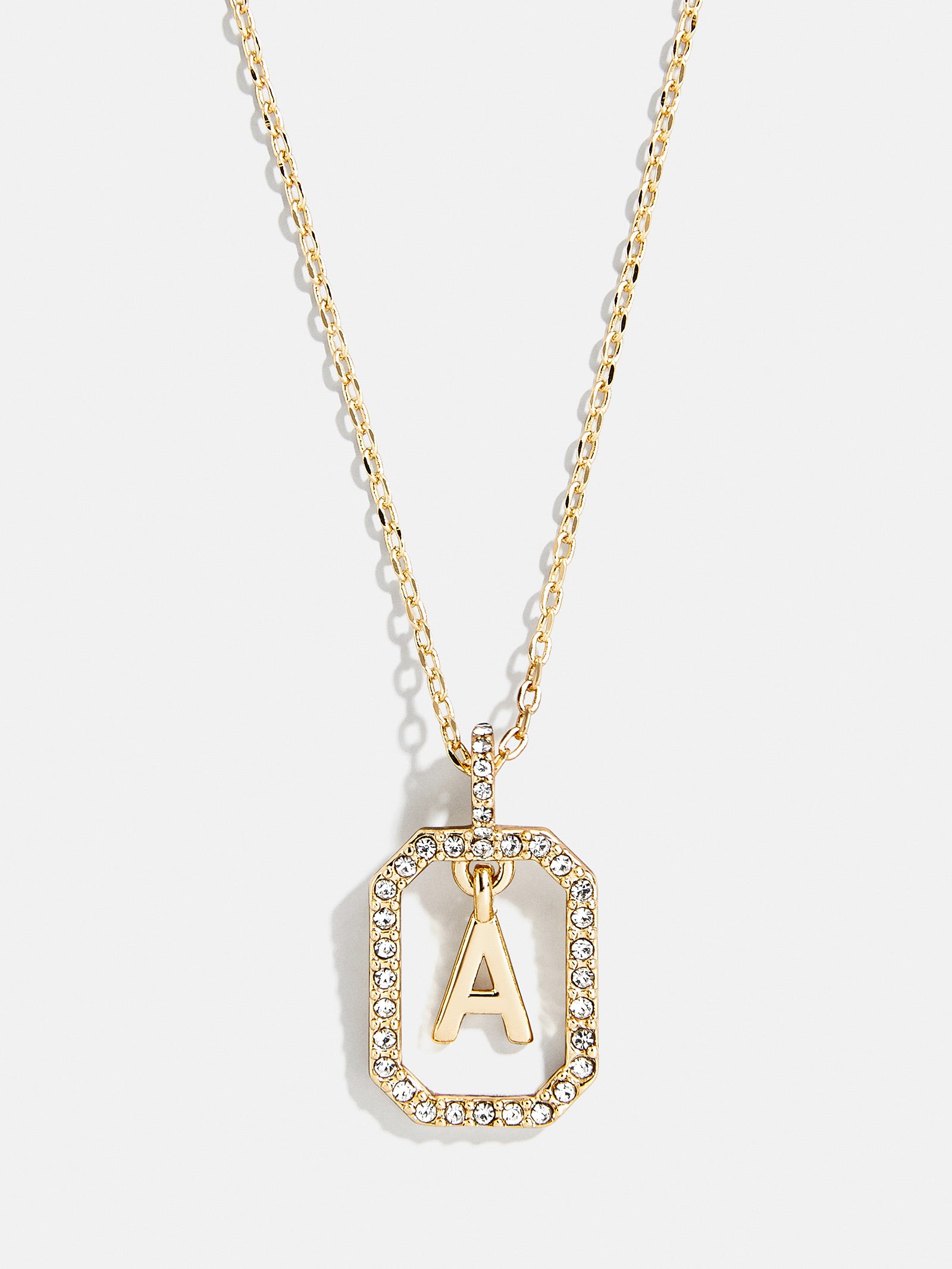 Alicia Initial Necklace - Gold/Pav?? - Image 3