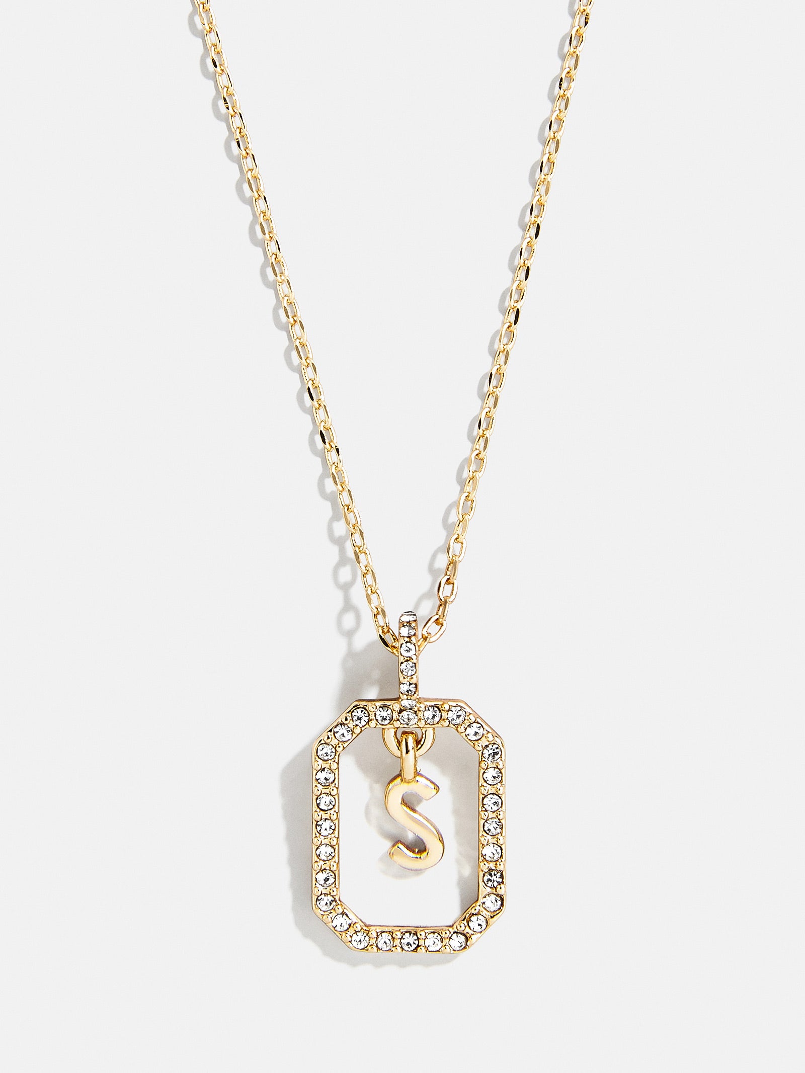 Alicia Initial Necklace - Gold/Pav?? - Image 20