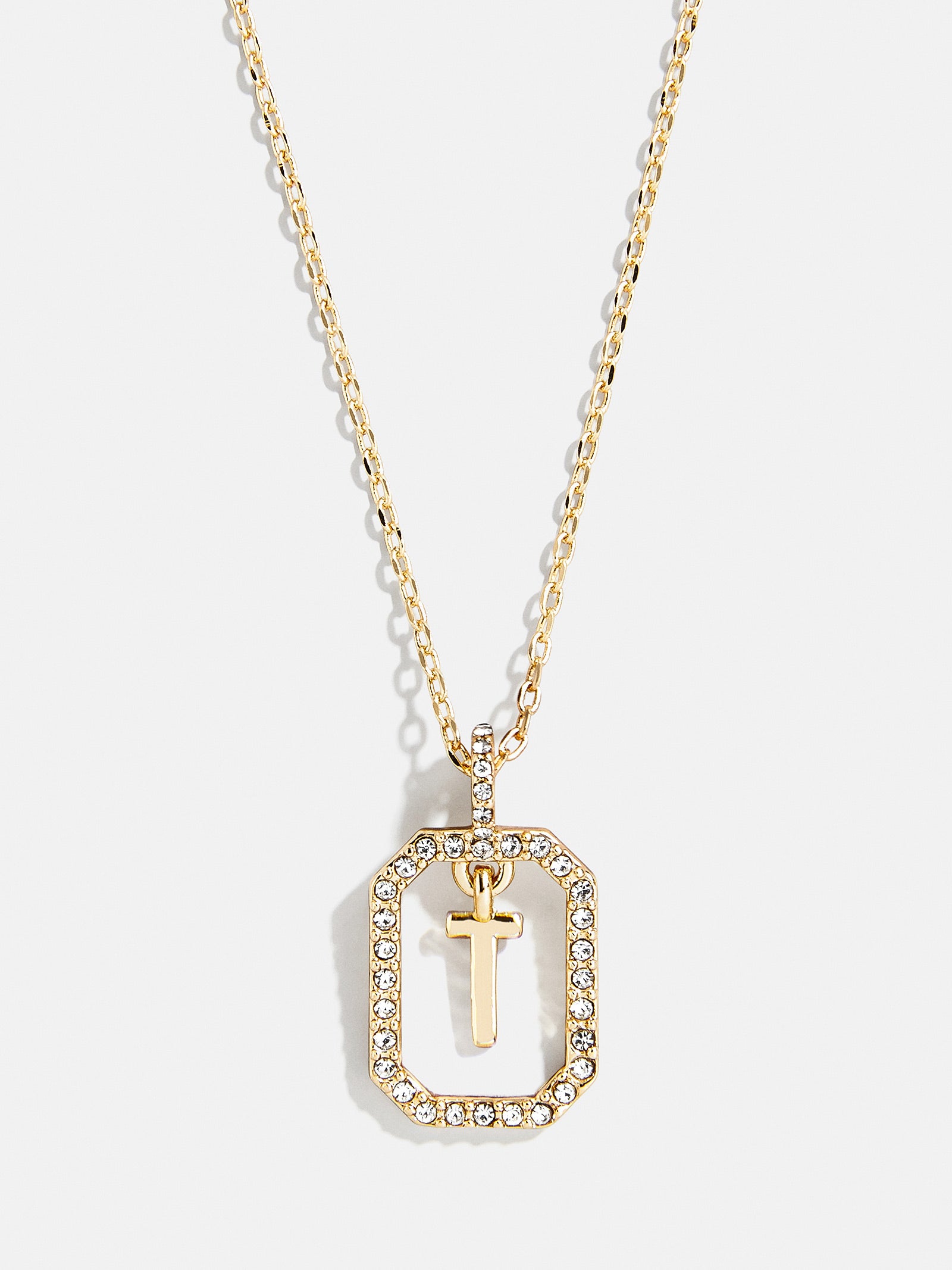 Alicia Initial Necklace - Gold/Pav?? - Image 21