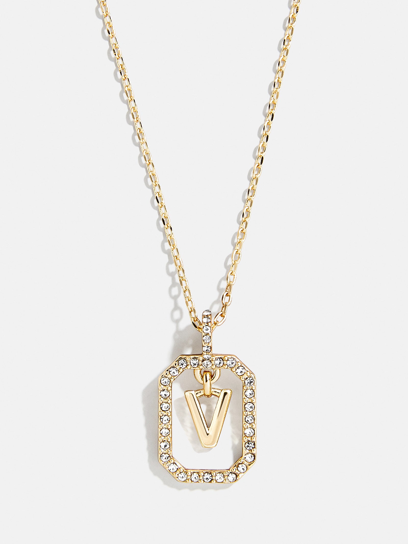 Alicia Initial Necklace - Gold/Pav?? - Image 22