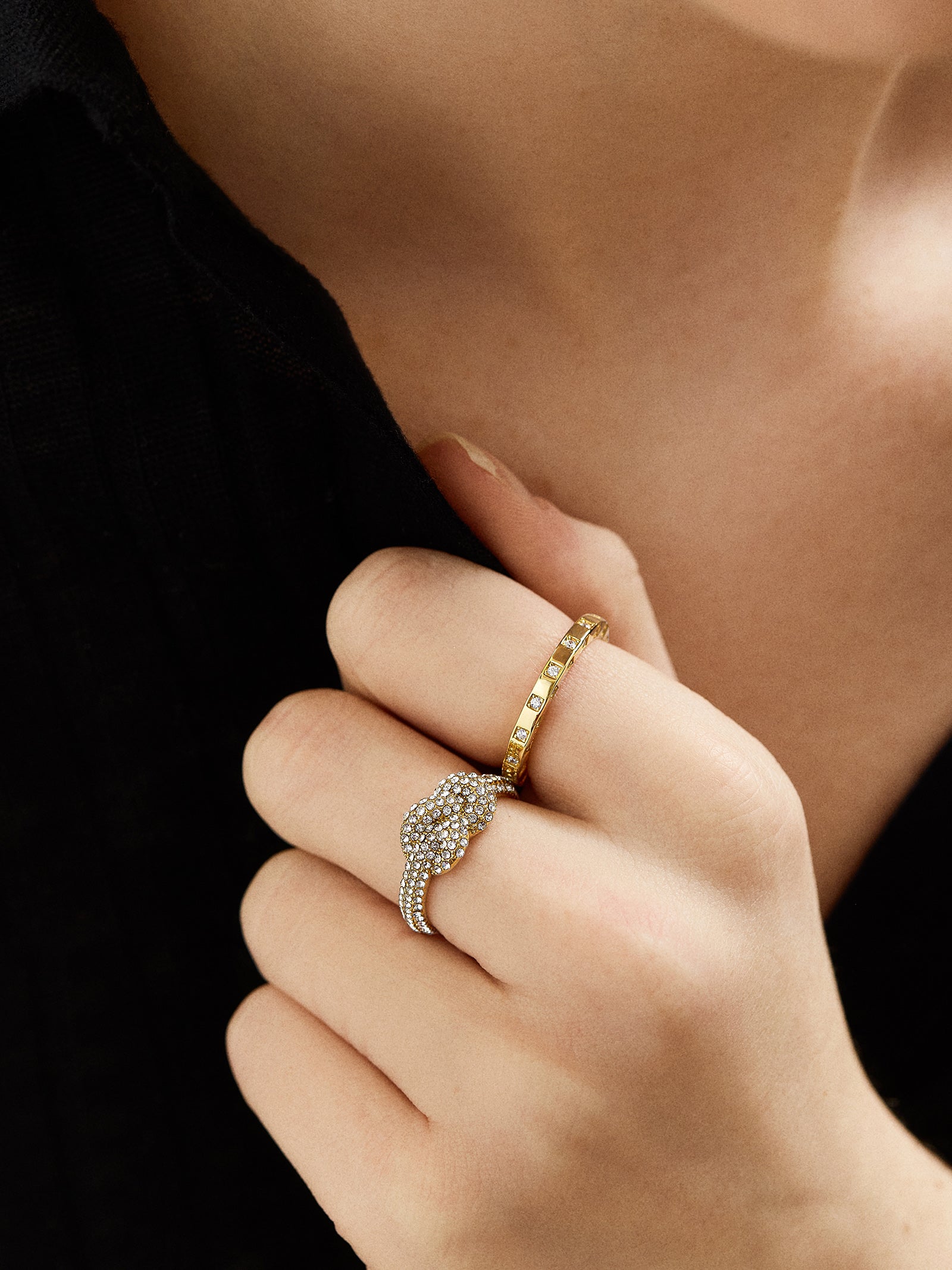 Georgia Ring - Gold/Pav?? - Image 2